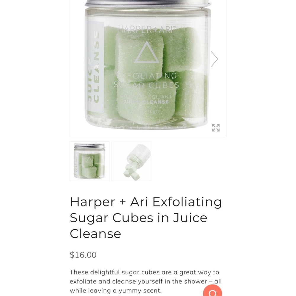 Exfoliating sugar cubes - Picture 3 of 3